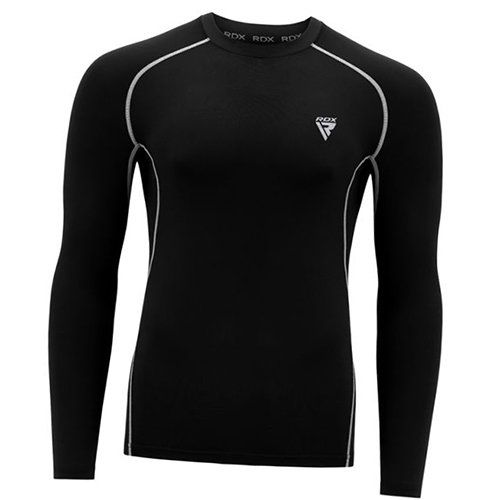 

Рашгард с длинным рукавом RDX Lycra RDX Inc S Черный