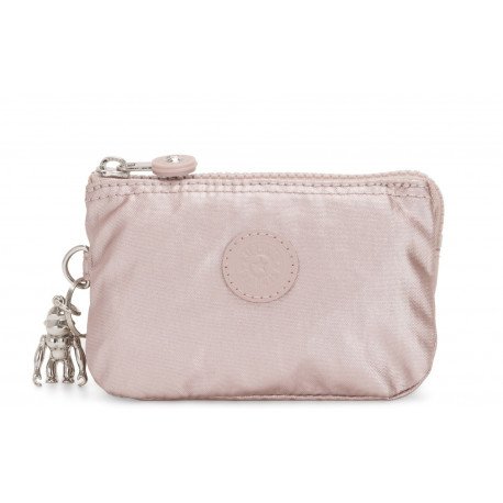 

Портмоне Kipling BASIC PLUS / Metallic Rose K15205_G45 розовый