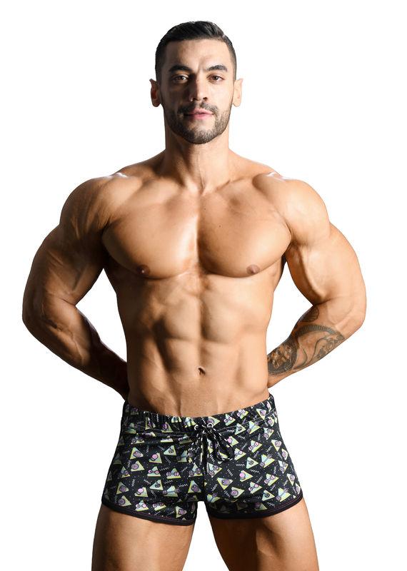 

Мужские пляжные шорты Andrew Christian MB12-0337 Черный XL