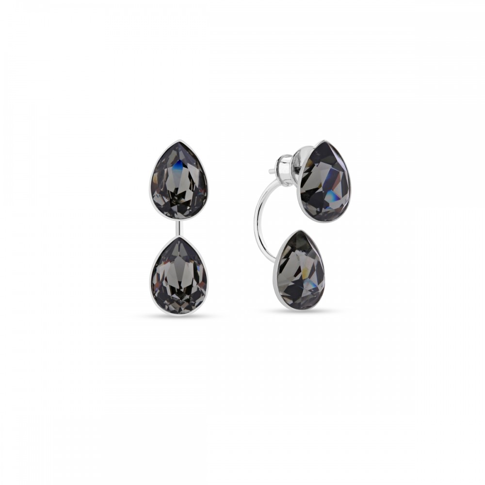 

Серебряные серьги Spark со Swarovski Branta KF432010BD