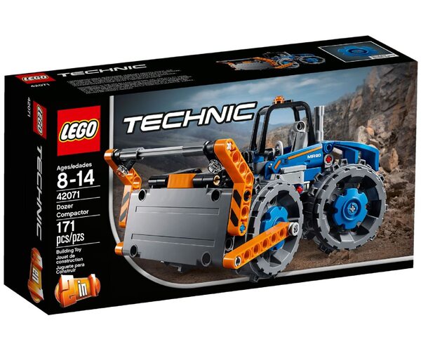 

Конструктор LEGO Technic Трамбовочный бульдозер (42071)