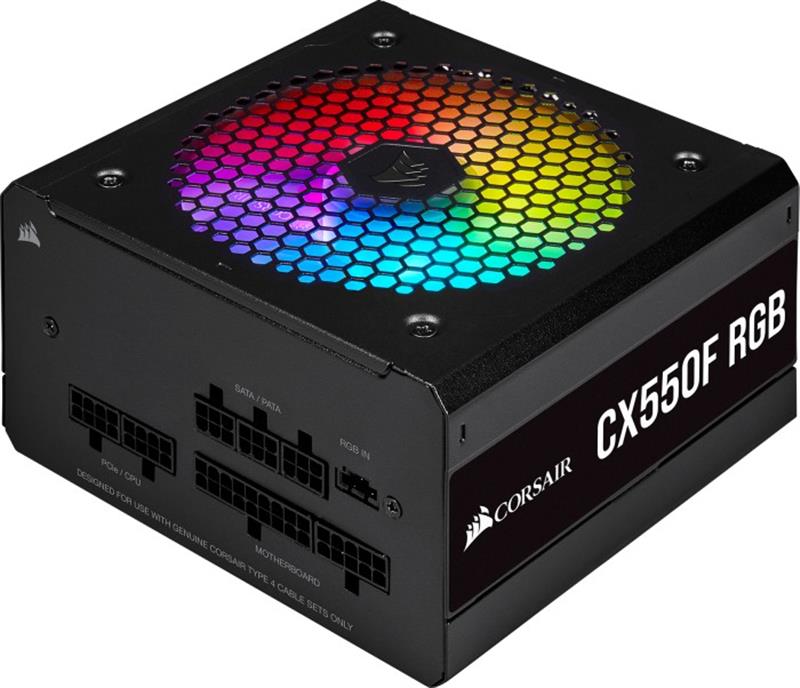 

Блок питания Corsair CX550F RGB (CP-9020216-EU) 550W