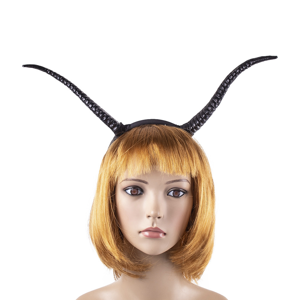 

Рога демона Асмодея на обруче черные 1151078145