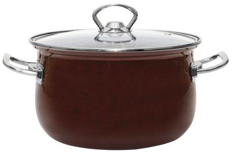 

Кастрюля с крышкой Infinity Brown SCE-P750-6667325 16 см 2.1 л
