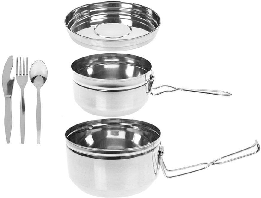 

Набор посуды Summit Stainless Steel Tiffin Cookset 6 предметов (671006)