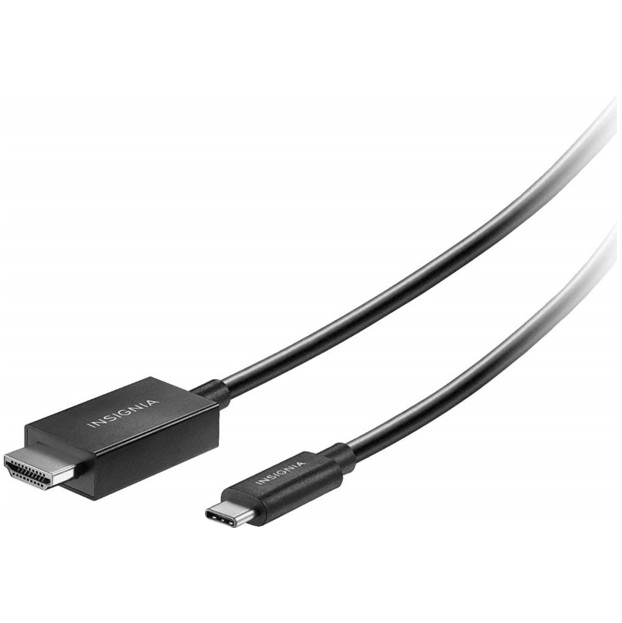 

​Кабель Insignia 6ft USB Type-C to HDMI Cable NS-PCCXHDMI6-C black