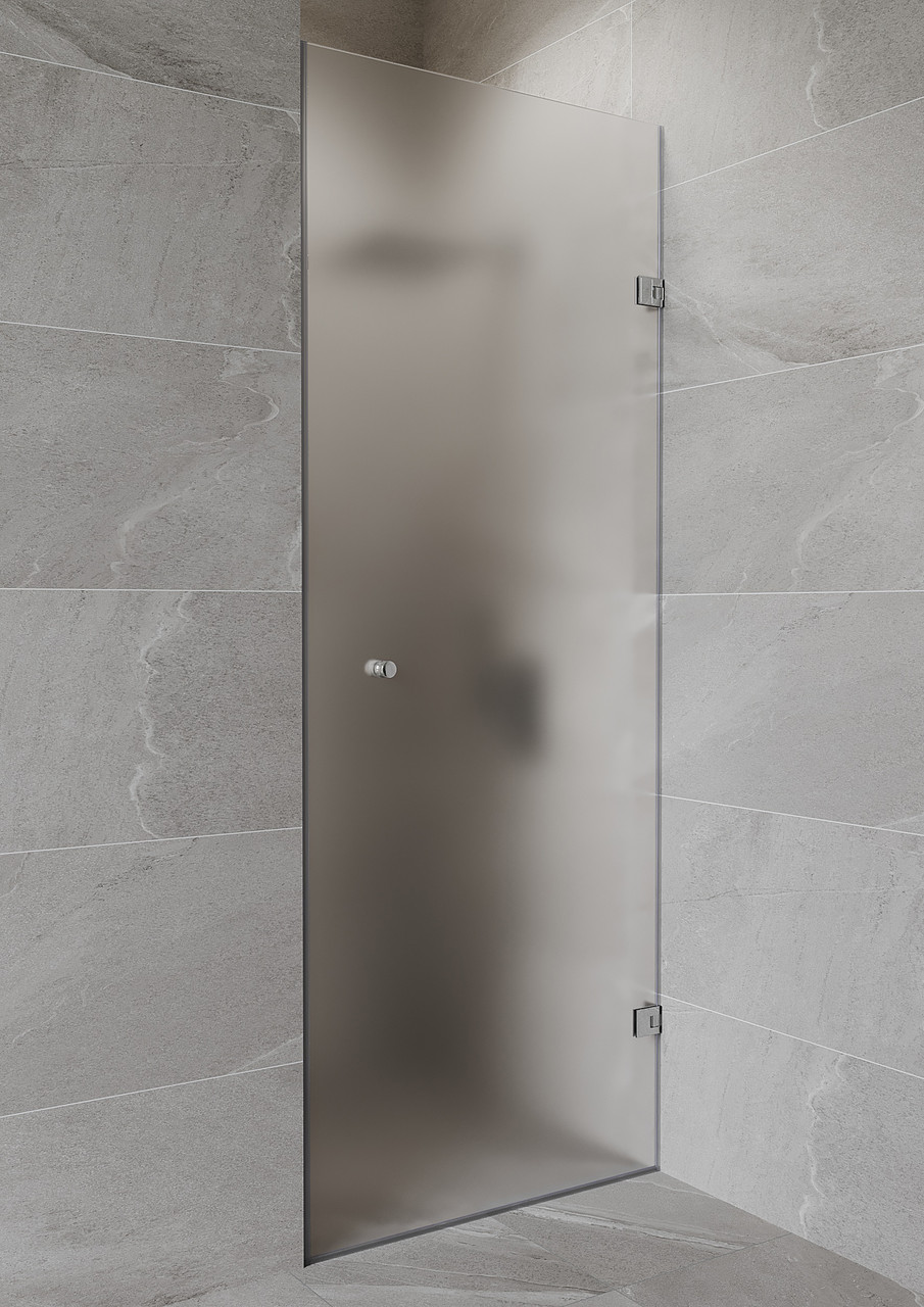 

S-Mix Стеклянная дверь в душ матовая, 2000*600мм Д1-М