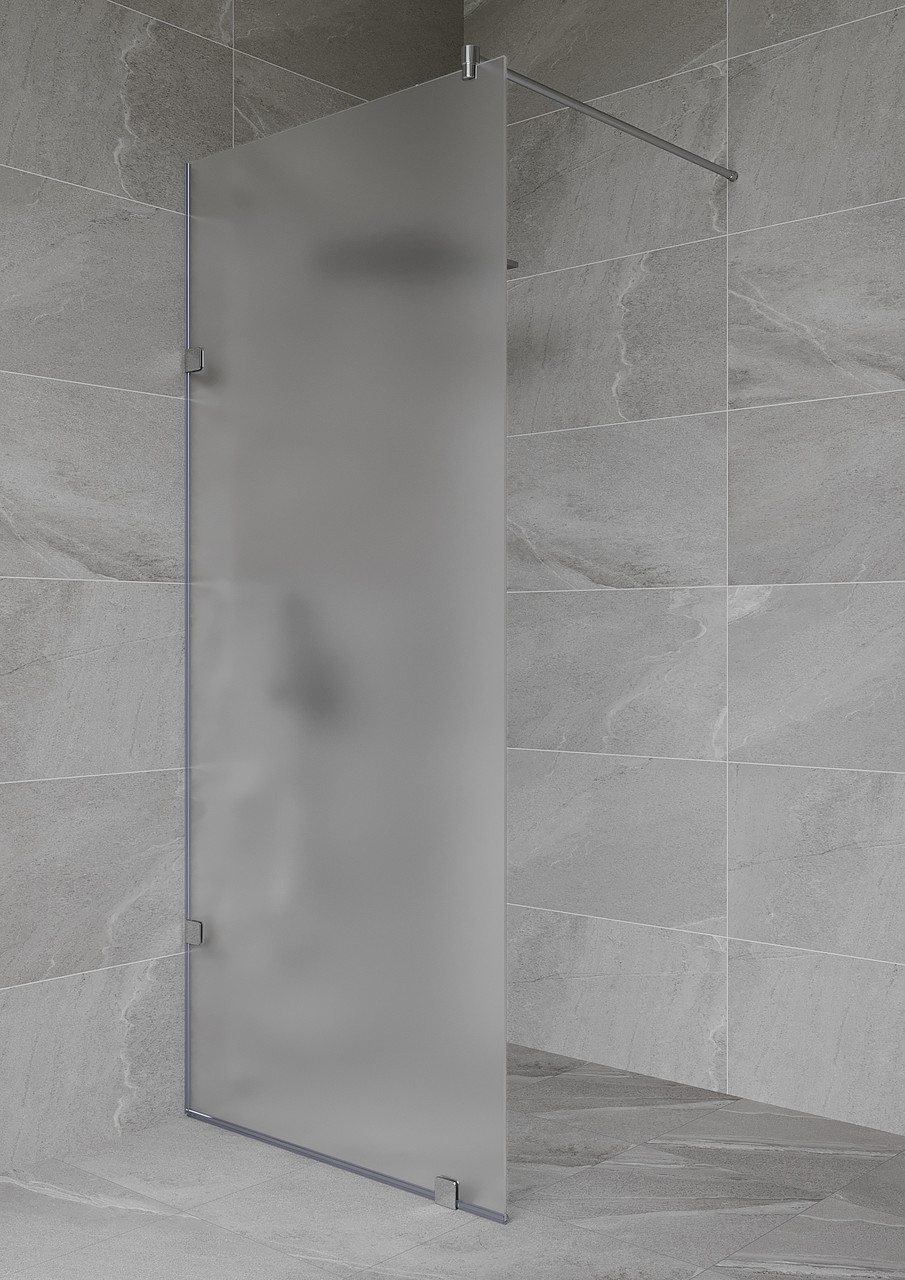 

S-Mix Стеклянная душевая перегородка 2000*1200мм матовая ПД-1-М