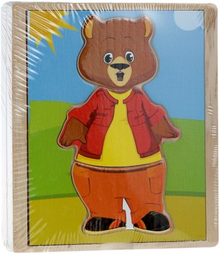 

Рамка "Медвежонок Миша", красная куртка - Мир деревянных игрушек (20-29533)