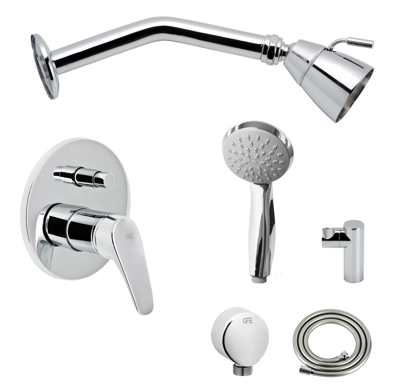 

Душевой набор GENEBRE 02Ge2-showerset2