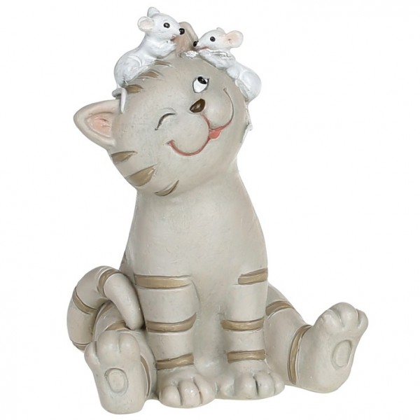 

Набор декоративных фигурок Bon Кошки-мышки 707-978, 9 см, 4 шт