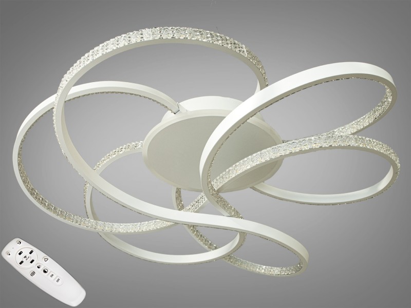 

Люстра Потолочная LED-люстра с диммером и подсветкой 1011/L LED 3color dimmer, 150W (LI400285)