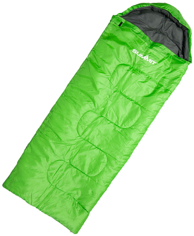 

Спальный мешок детский Summit Junior Cowl Lite Sleeping Bag Зеленый (611059G)