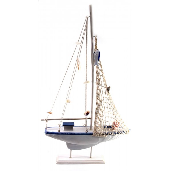 

Яхта деревянная White (54х31х5,5 см) Darshan