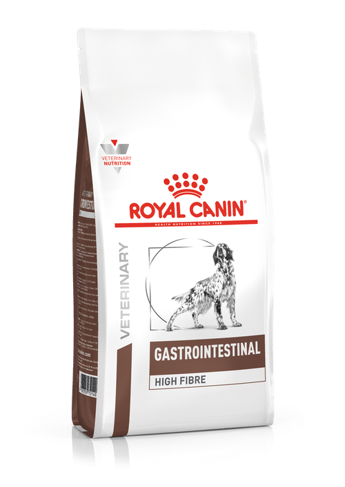 

Лечебный сухой корм для собак Royal Canin GASTRO INTESTINAL HIGH FIBRE CANINE с повышенным содержанием клетчатки 2 кг