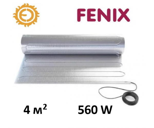 

Алюминиевый мат Fenix ​​AL MAT 140 Вт / м - 4 кв.м