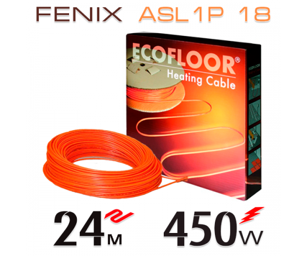 

Нагревательный кабель Fenix ​​ASL1P 18 Вт - 24 м