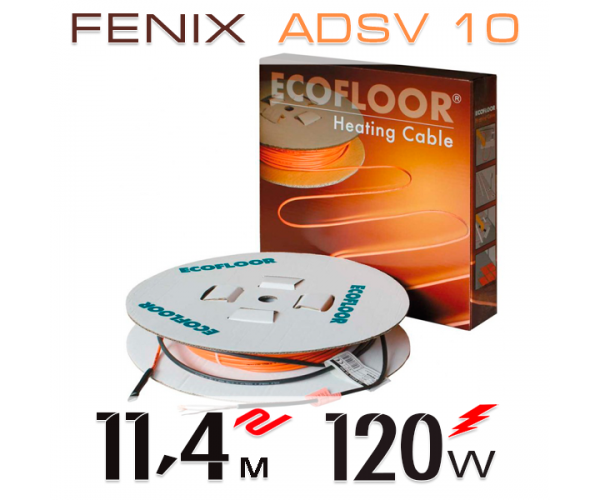 

Нагревательный кабель Fenix ​​ADSV 10 Вт - 11,4 м