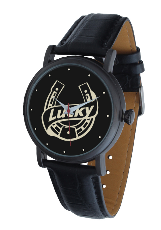 

Наручные часы Подкова на удачу (Men 284 black Lucky)