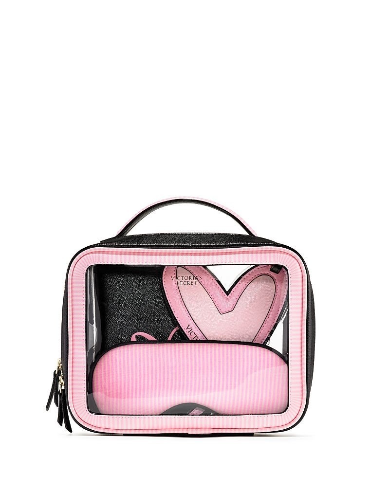 

Косметичка с набором для путешествий Victoria's Secret Signature Mix 4-in-1 Beauty Bag Set - Victoria's Secret - 24469653