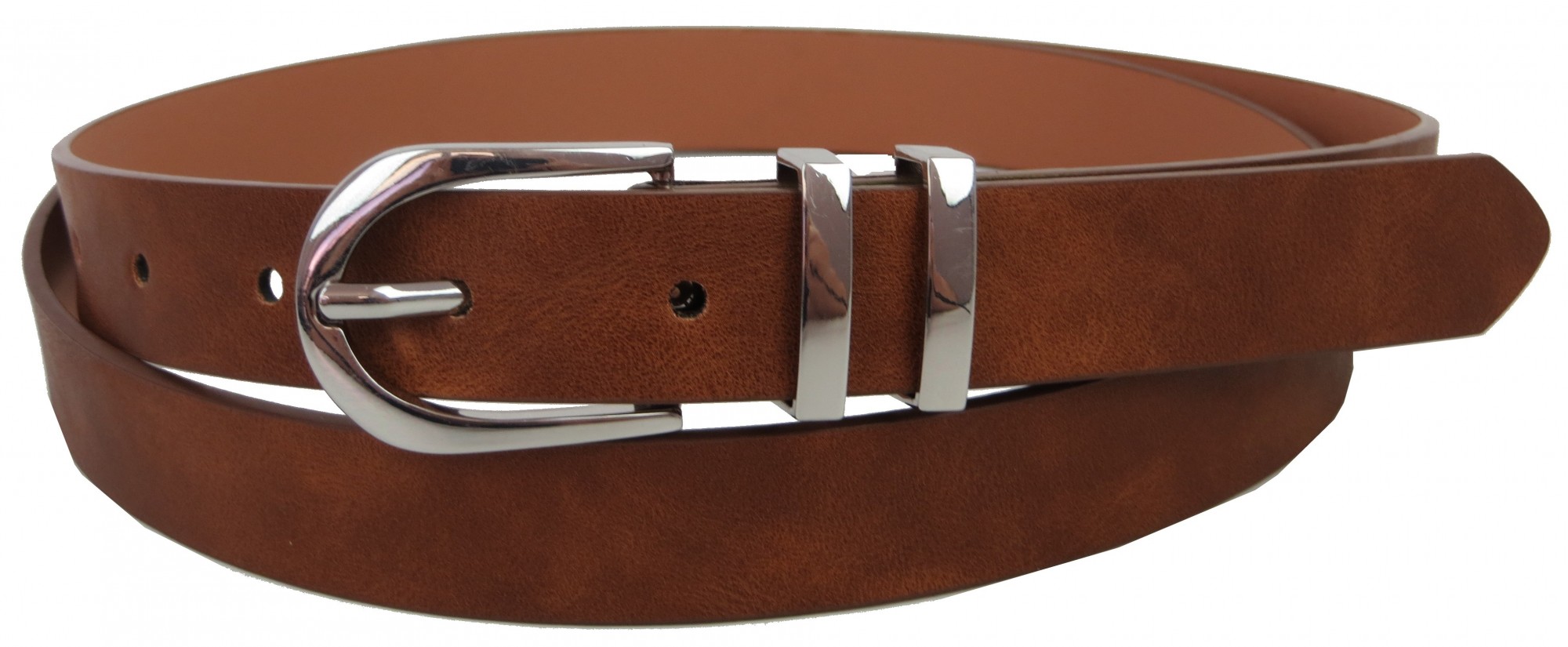 

Ремень женский из эко кожи C&A 2122676-3 коричневый