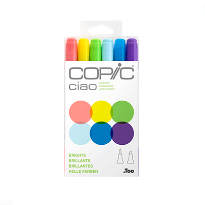 

Набор маркеров Copic Ciao Set "Brights" (22075665)