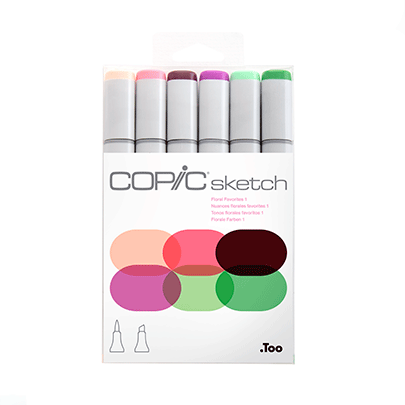 

Набор маркеров Copic Sketch Set "Floral Favorites 1" (21075668)