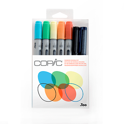 

Набор маркеров Copic Ciao Set "Doodle Kit Rainbow" (22075673)
