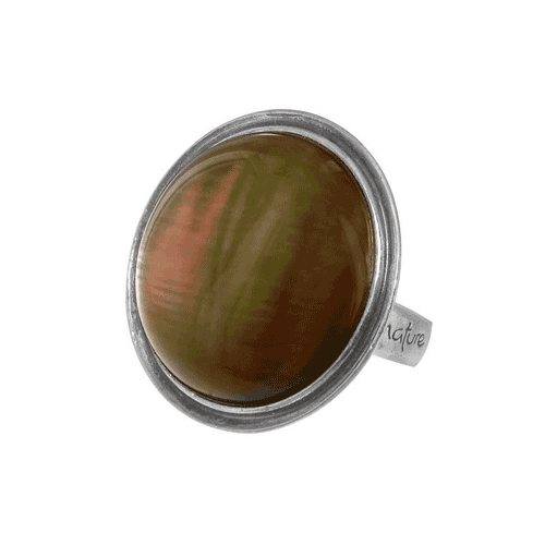 

Кольцо Nature Bijoux из коричневого перламутра 19--20655
