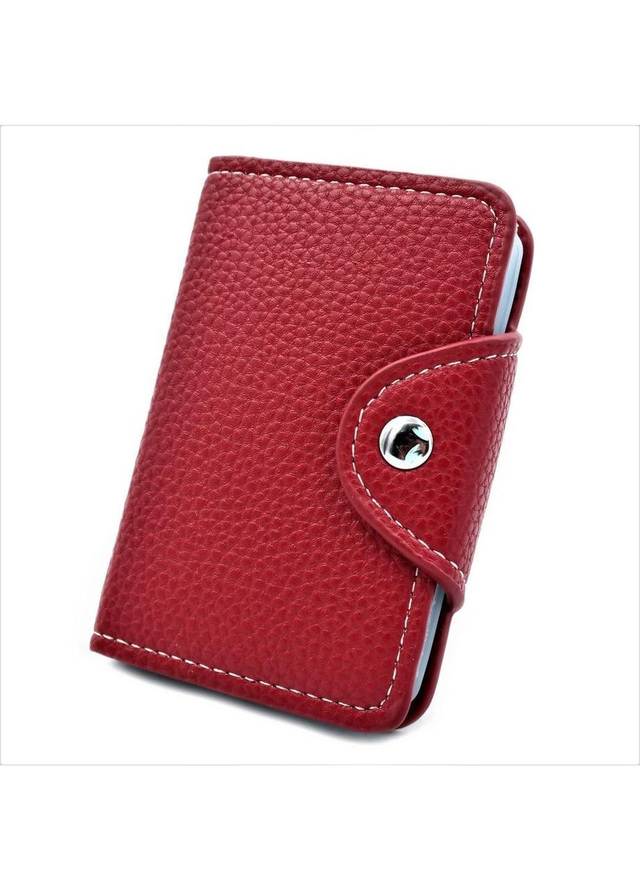 

Визитница картхолдер для карточек и визиток Weatro цвет тёмно-красный 10,5 х 7,5 х 2,5 см