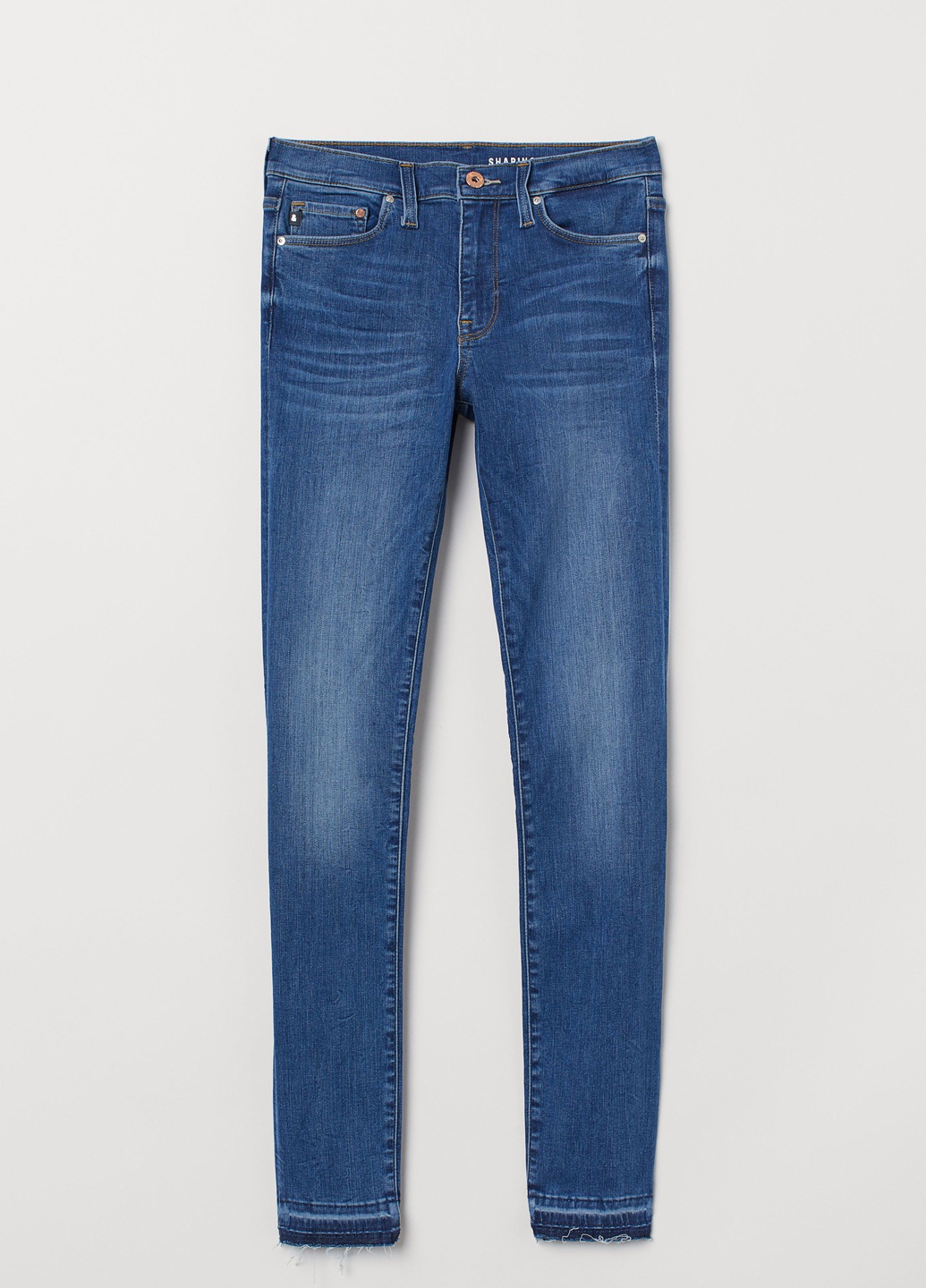 

Джинсы H&M W30L32 Синий 0731160_необр.низ_01