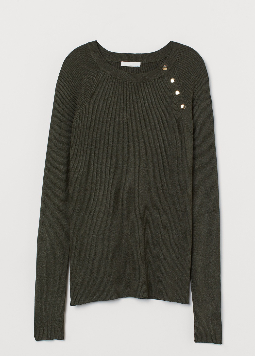 

Пуловер H&M L/P Хаки 0785710_т.хаки_01