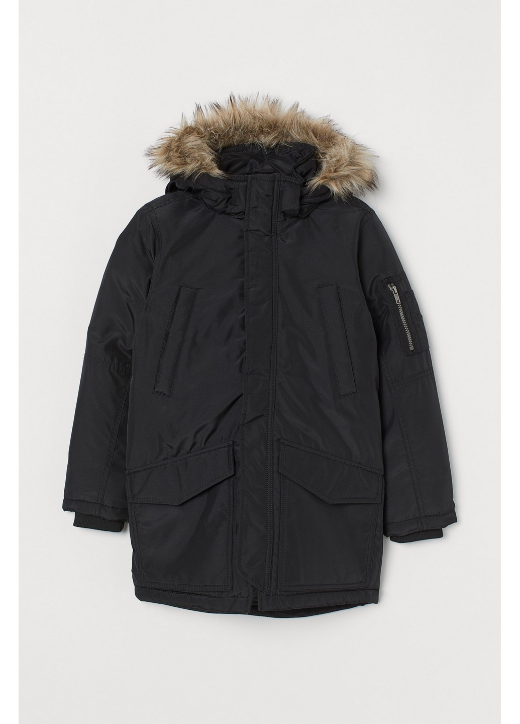 

Куртка парка H&M 152 Черный 0739939_ч