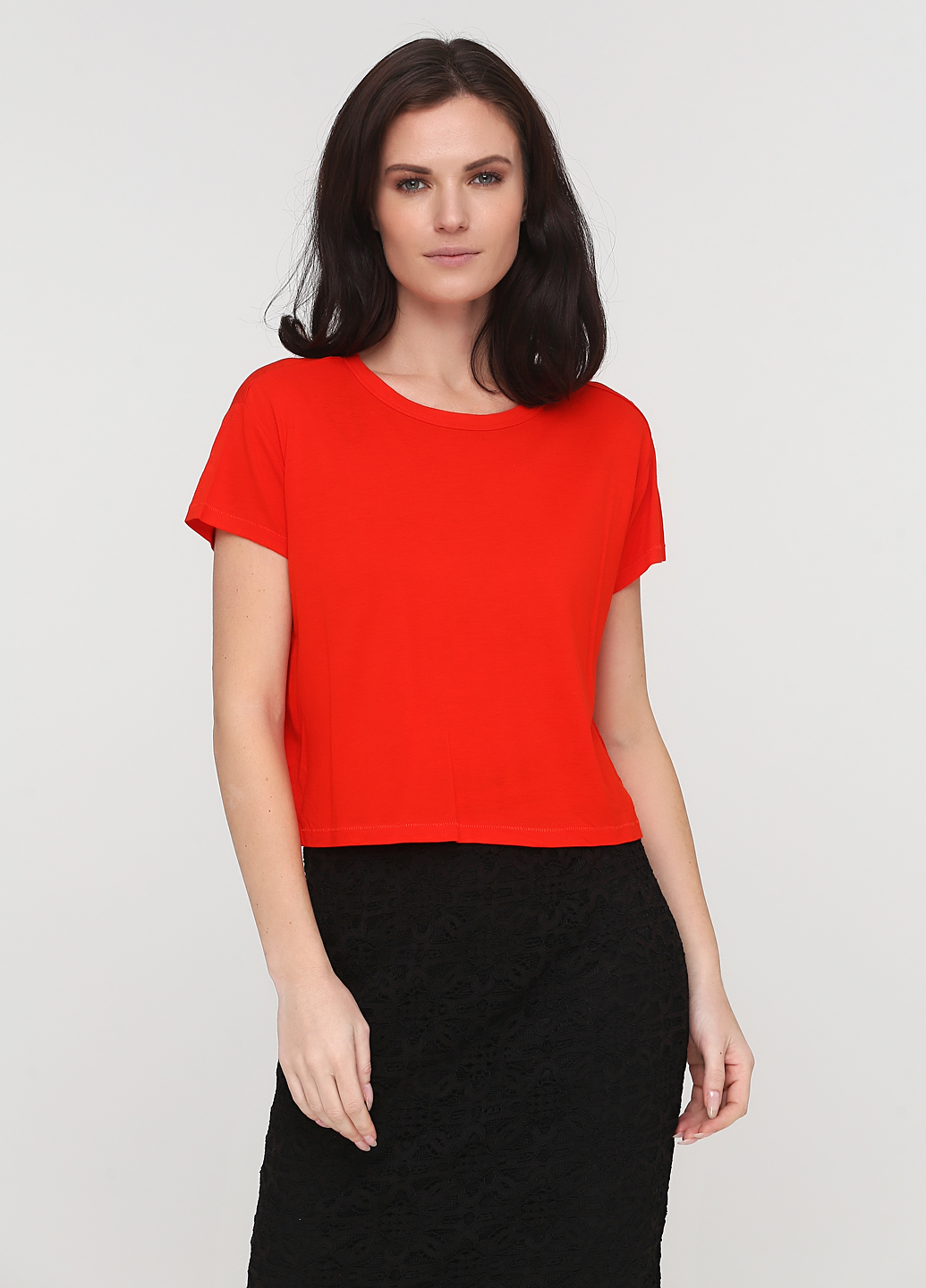 

Футболка H&M S Красный 0311160_красн