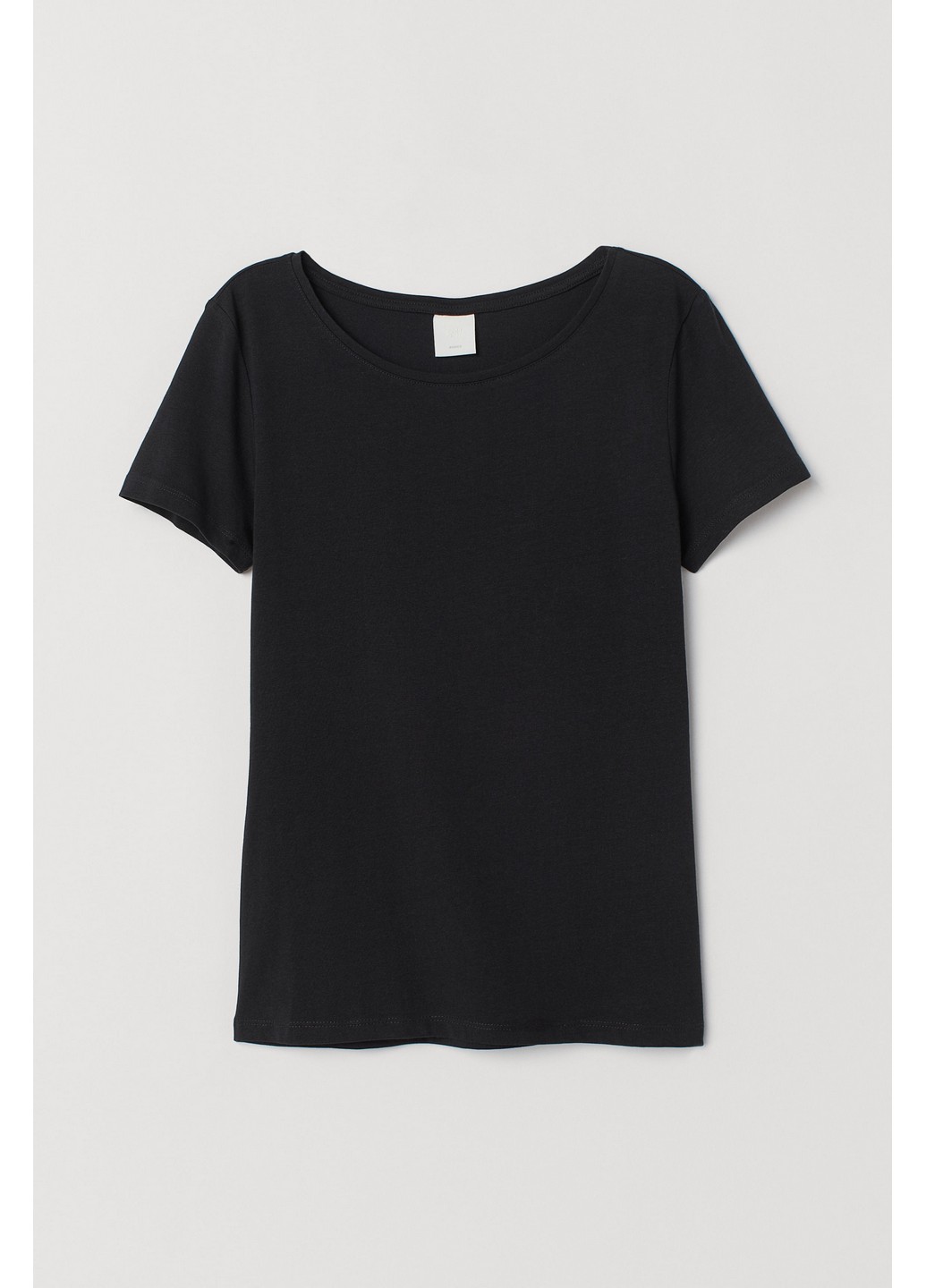 

Футболка H&M  Черный 0730946_черн._01, Футболка H&M XXS Черный 0730946_черн._01
