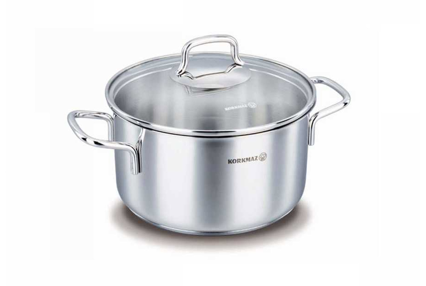 

Кастрюля с крышкой KORKMAZ Perla 28 см 8,5 л
