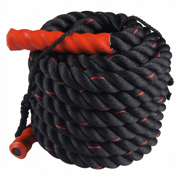 

Канат для кроссфита SportVida Battle Rope 9 м Black ( SV-HK0172 )