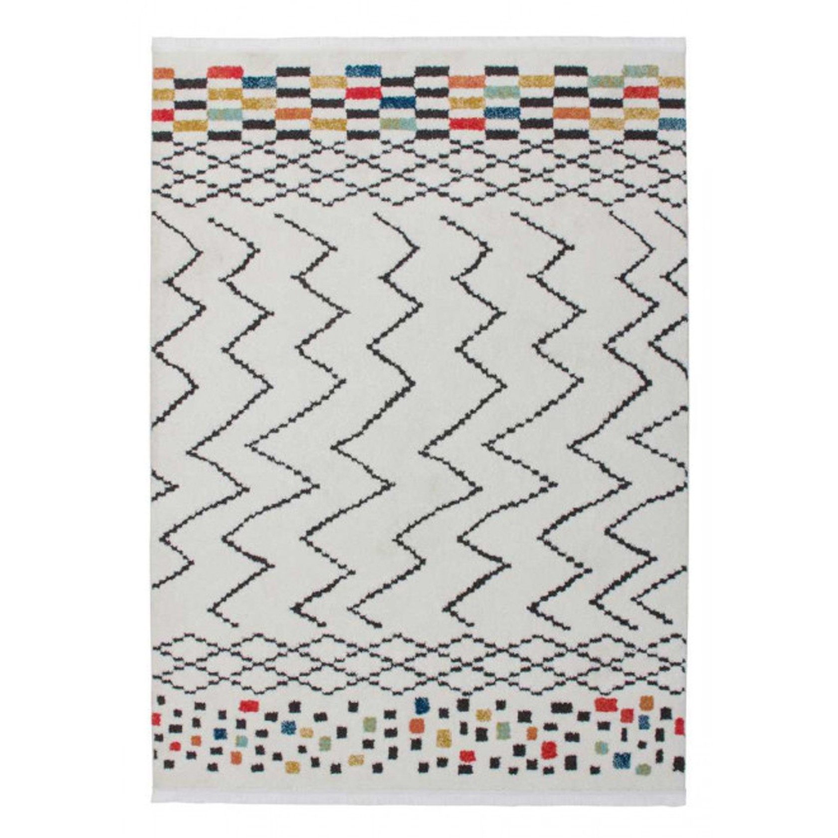 

Ковер Agdr 410 White/Black/Multi 160х230 454756_1