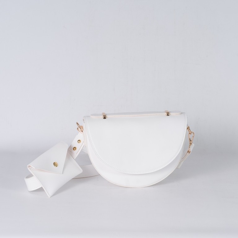 

Женская сумка Saddle White 06-21/1
