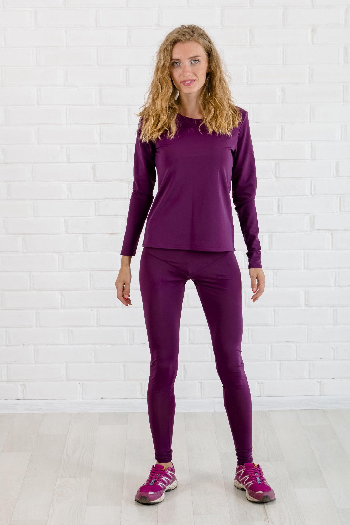 

Комплект FitU спортивный женский Classic Long Rush plum слива, Комплект FitU спортивный женский Classic Long Rush plum слива M