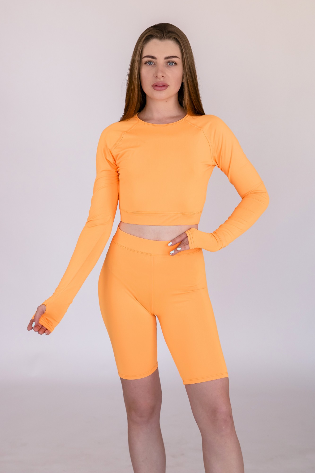

Рашгард FitU спортивный женский Open orange оранжевый, Рашгард FitU спортивный женский Open orange оранжевый L