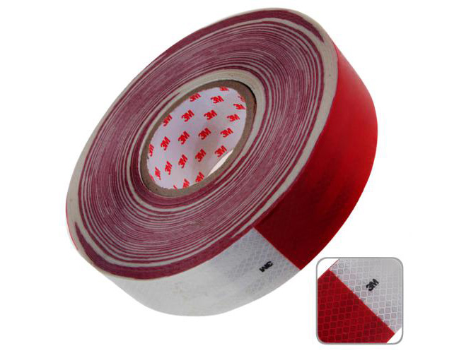 

Лента светоотражающая 3M 5см х 50м REDWHITE
