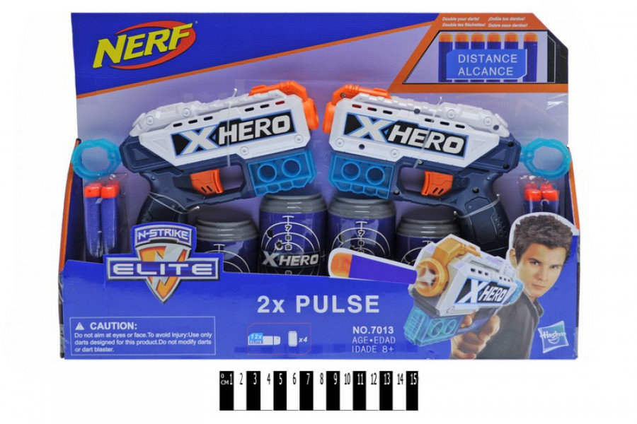 

Комплект бластеров "NERF X-Hero" (7013)