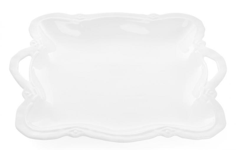 

Набор 2 фарфоровых блюда White City 26 см белый фарфор с ручками (psg_BD-988-148)