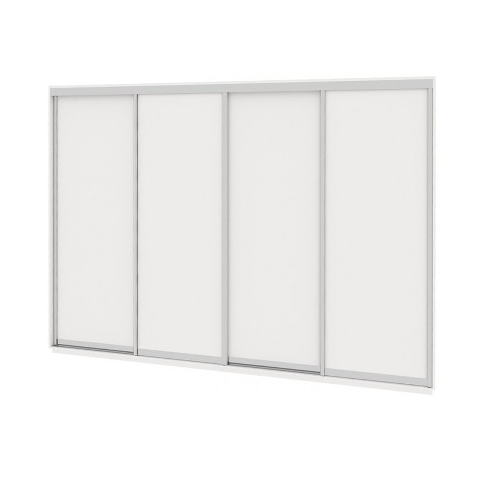 

Шкаф-купе Виват — 4 двери (ДОМ) ДСП-Белый 400x60x240