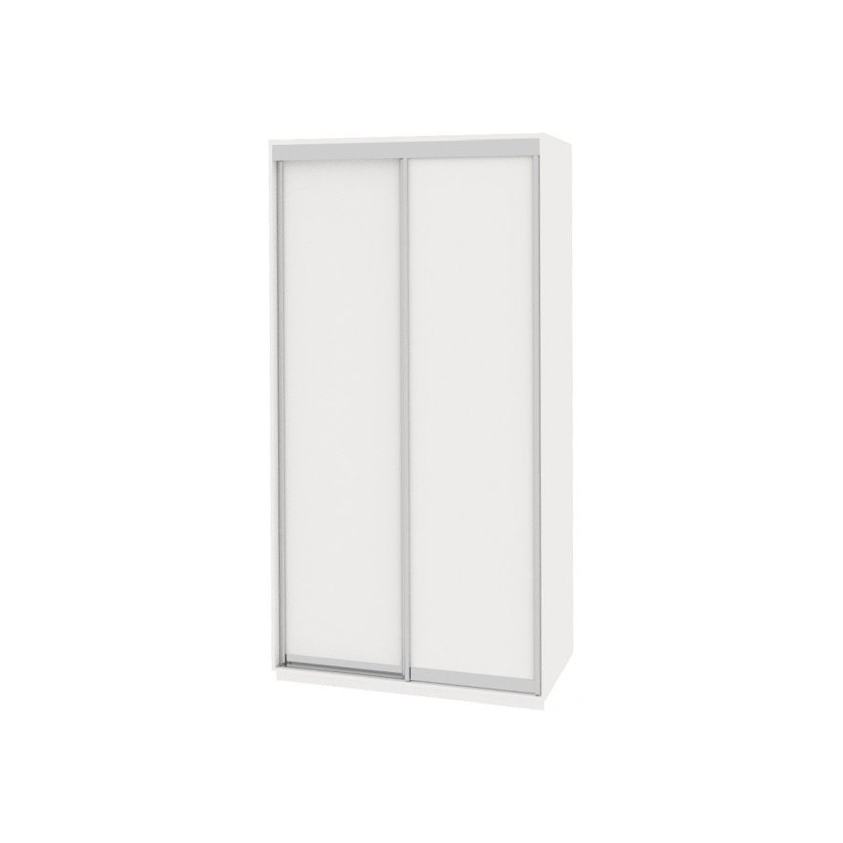 

Шкаф-купе Виват — 2 двери (ДОМ) ДСП-Белый 130x60x240
