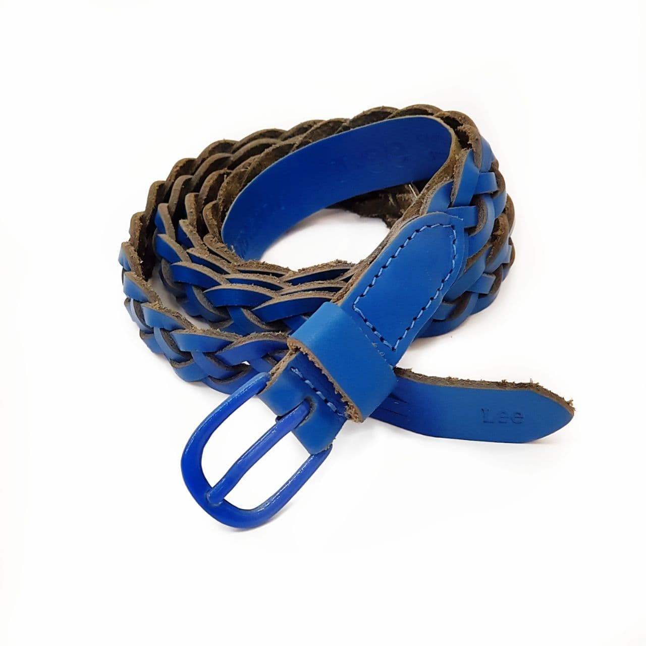 

Ремень Lee Colour Braded Belt Голубой 90-00