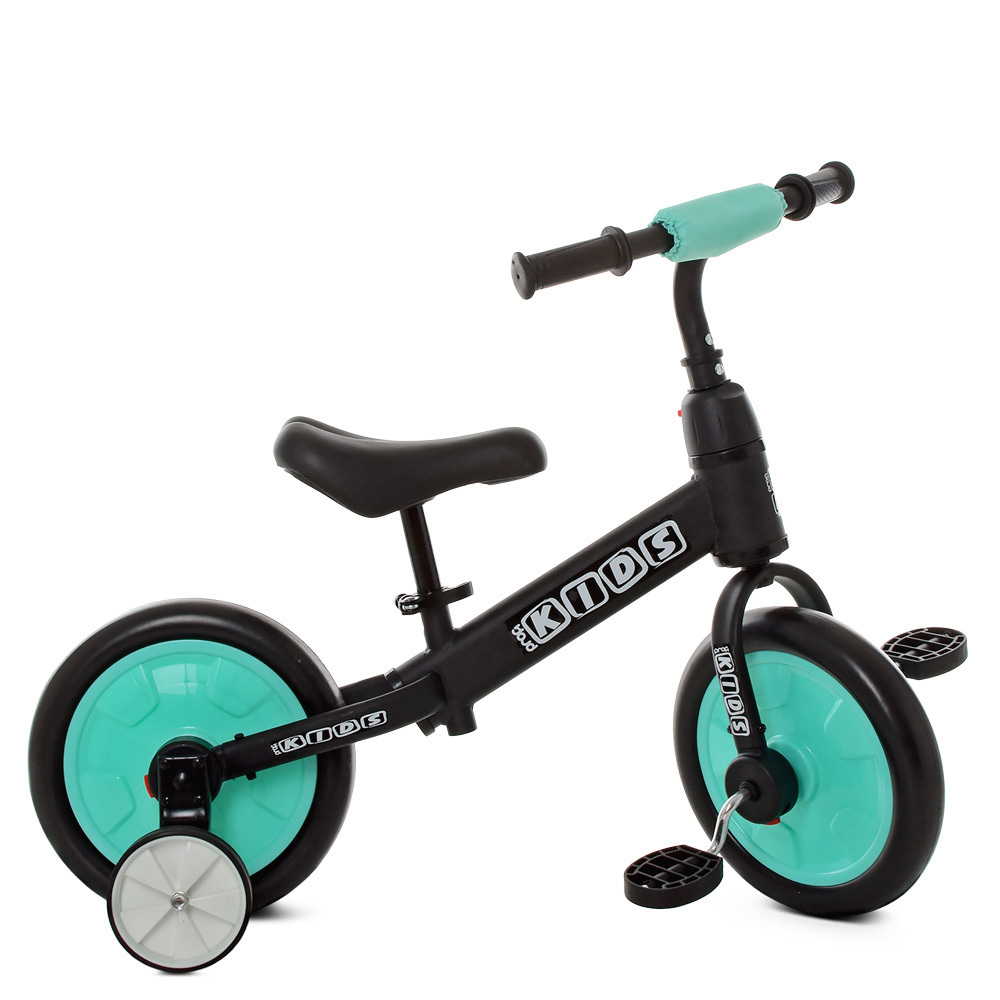 

Беговел 2в1 Profi Kids M 5452-3 Black / Blue (M 5452)