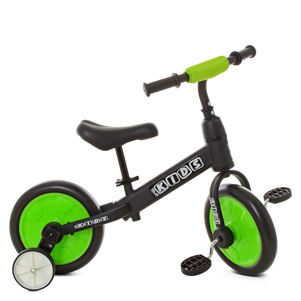 

Беговел 2в1 Profi Kids M 5452-2 Black / Green (M 5452)