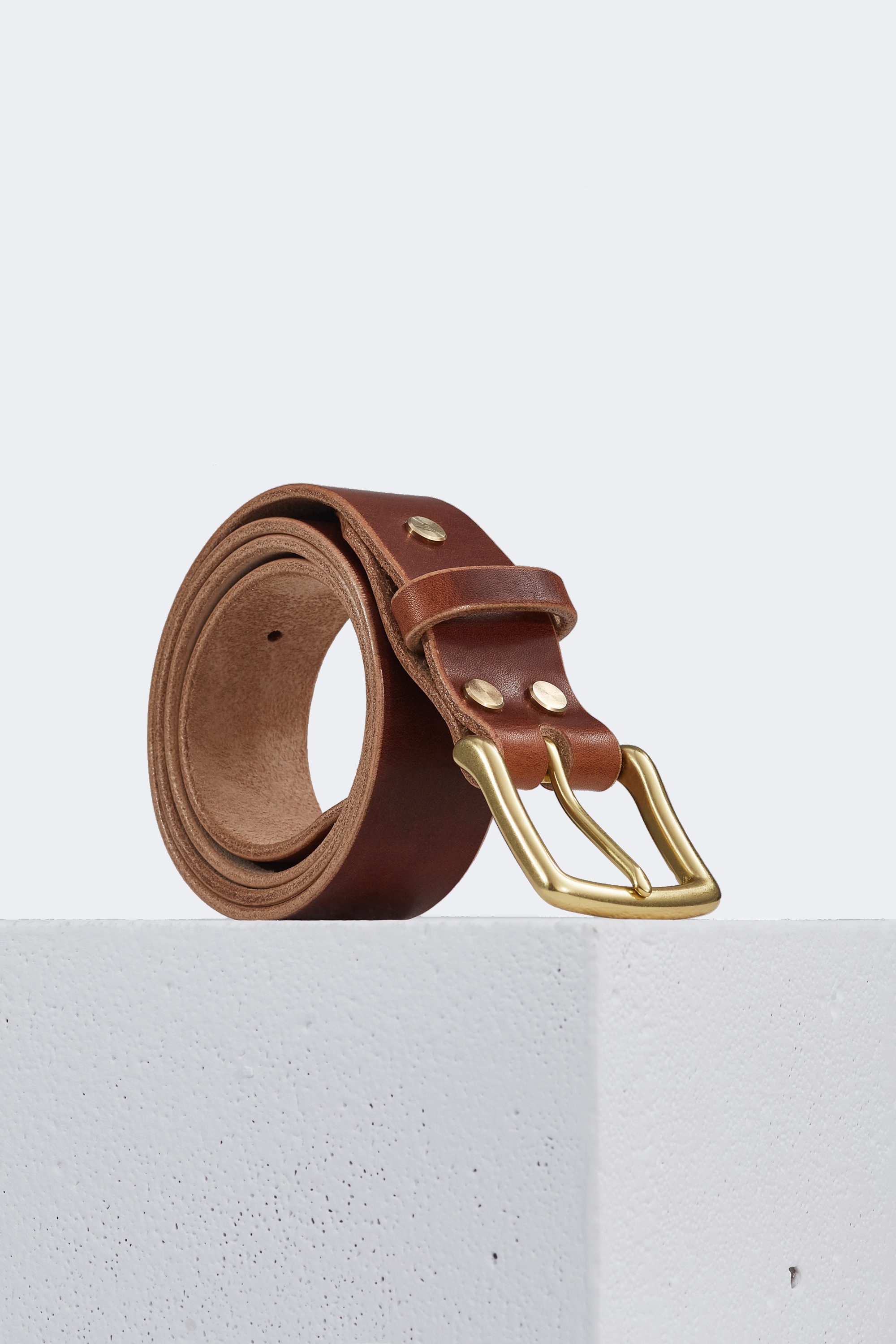 

Ремінь шкіряний Balabanoff American Belt 1.25 Silver English Ta Коричневий